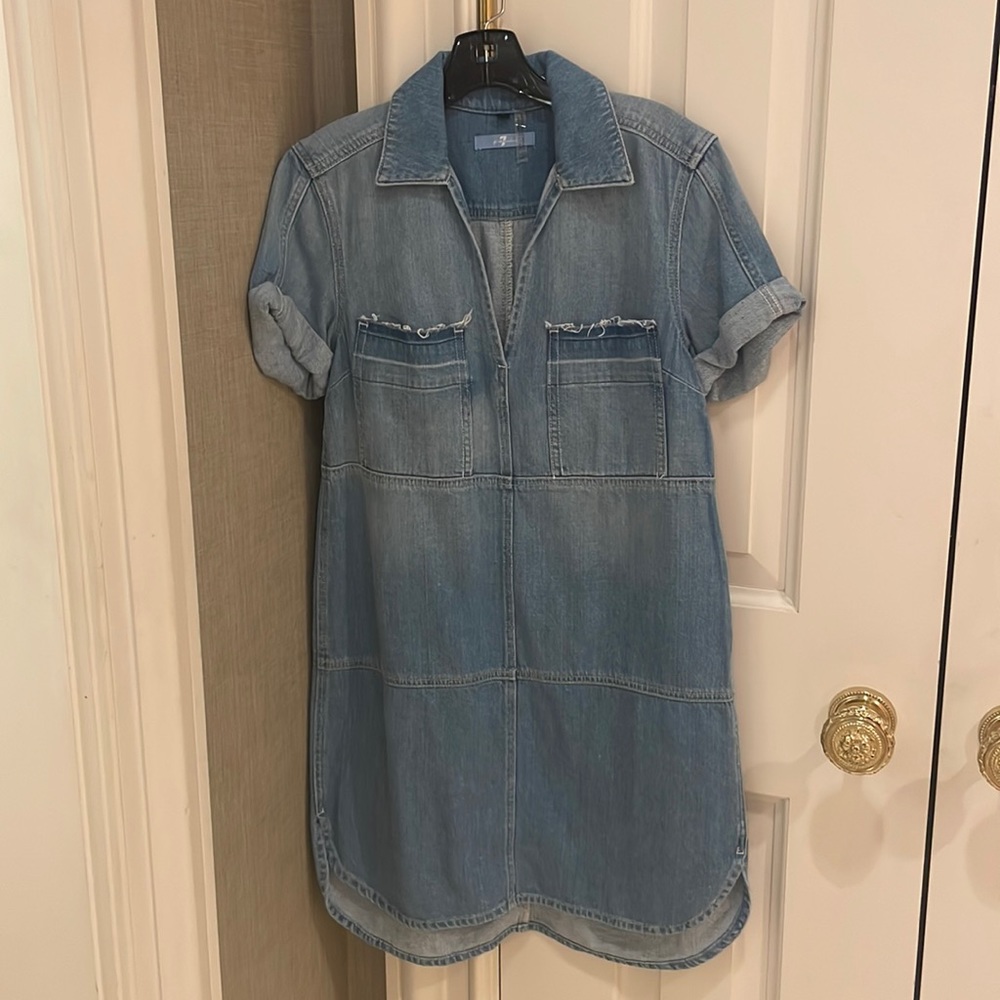 Jean t shirt dress